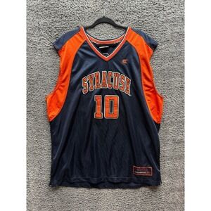Colosseum Athletics Syracuse University Basketball Jersey Black Mens Size‎ XL